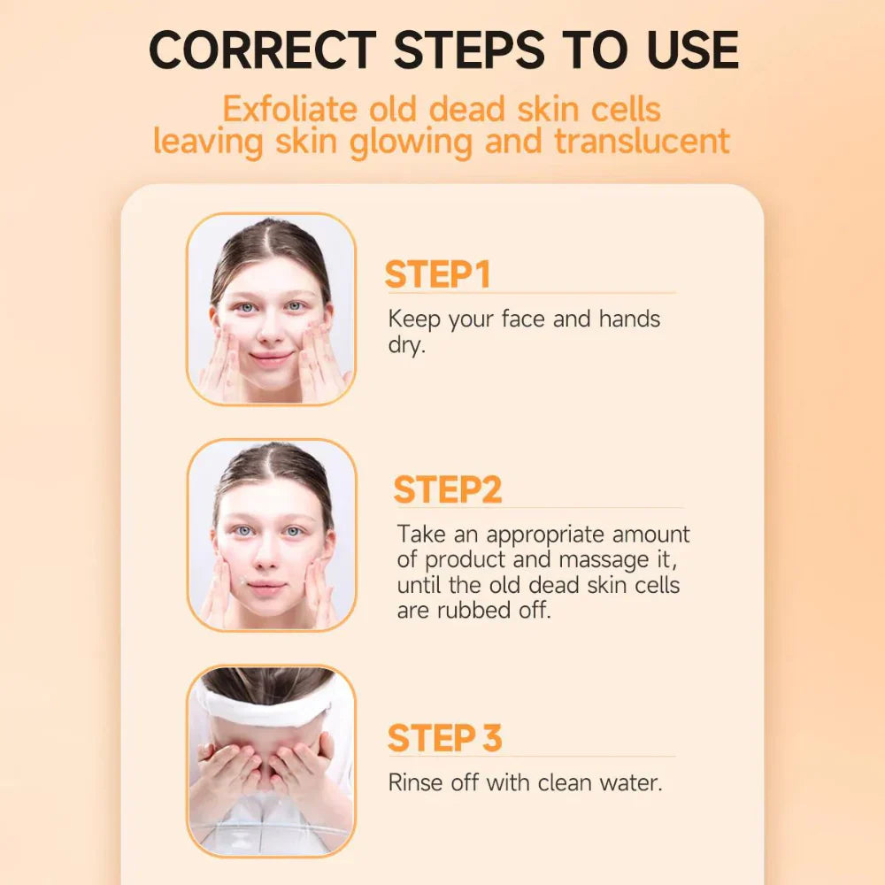 Orange Exfoliating Gel for Face & Body 50mL