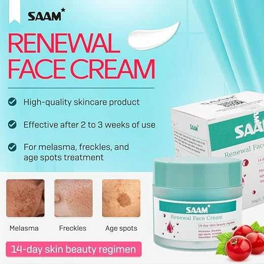 SAAM Renewal Face Cream For Dark Spots 50g